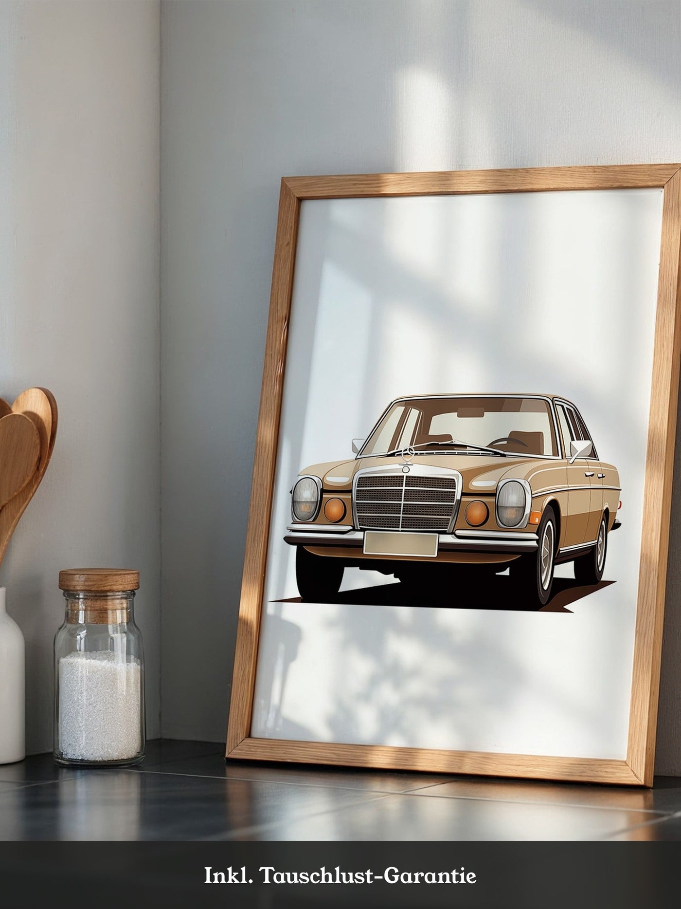 Klassischer Oldtimer Braun