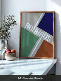 Bauhaus Geometrie Farbflächen