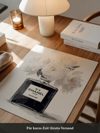 Chanel Flakon weiße Blumen