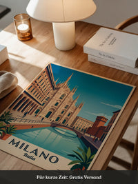Mailand Kathedrale Retro-Stil