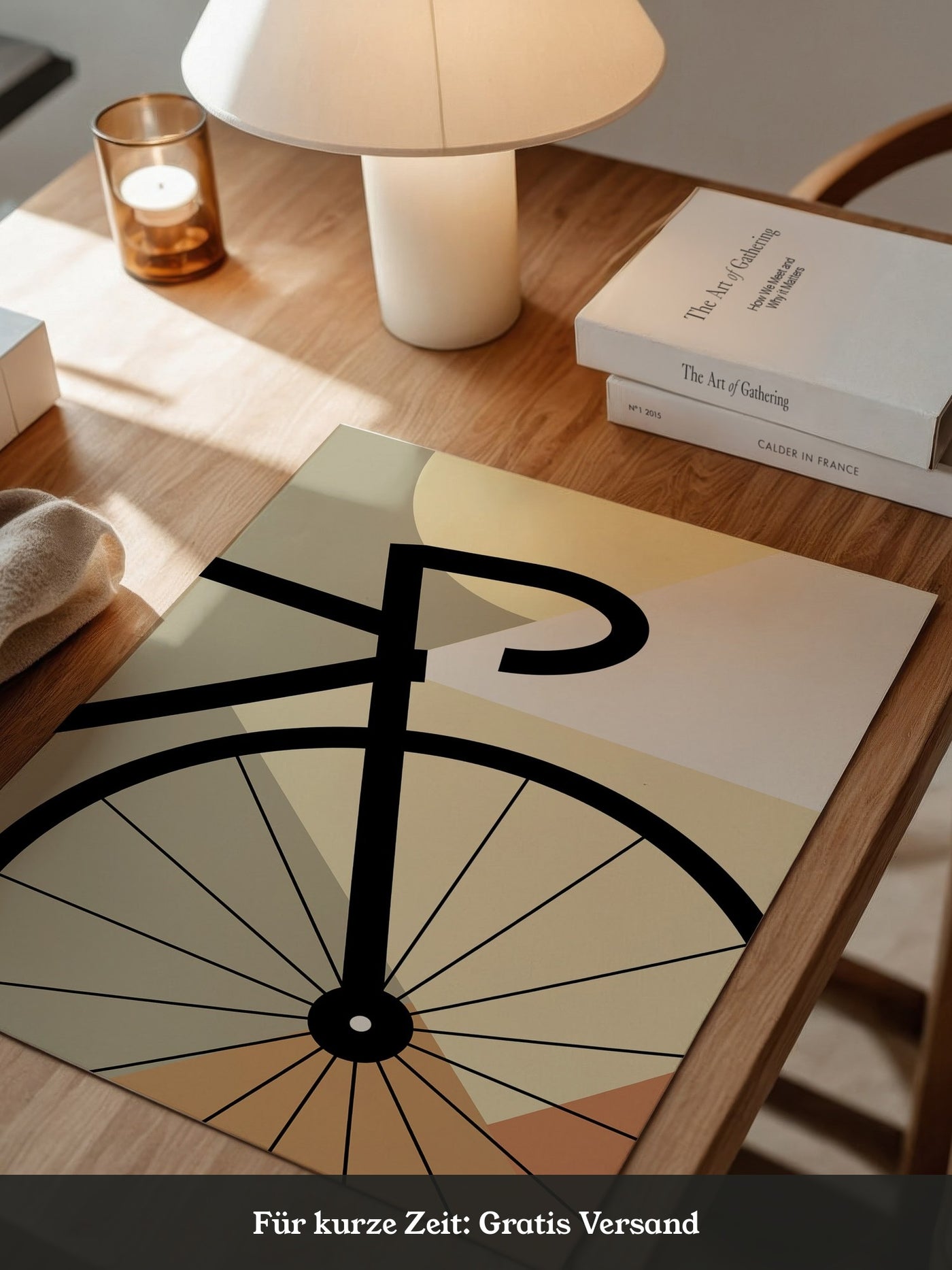 Fahrrad Geometrisch Grafik