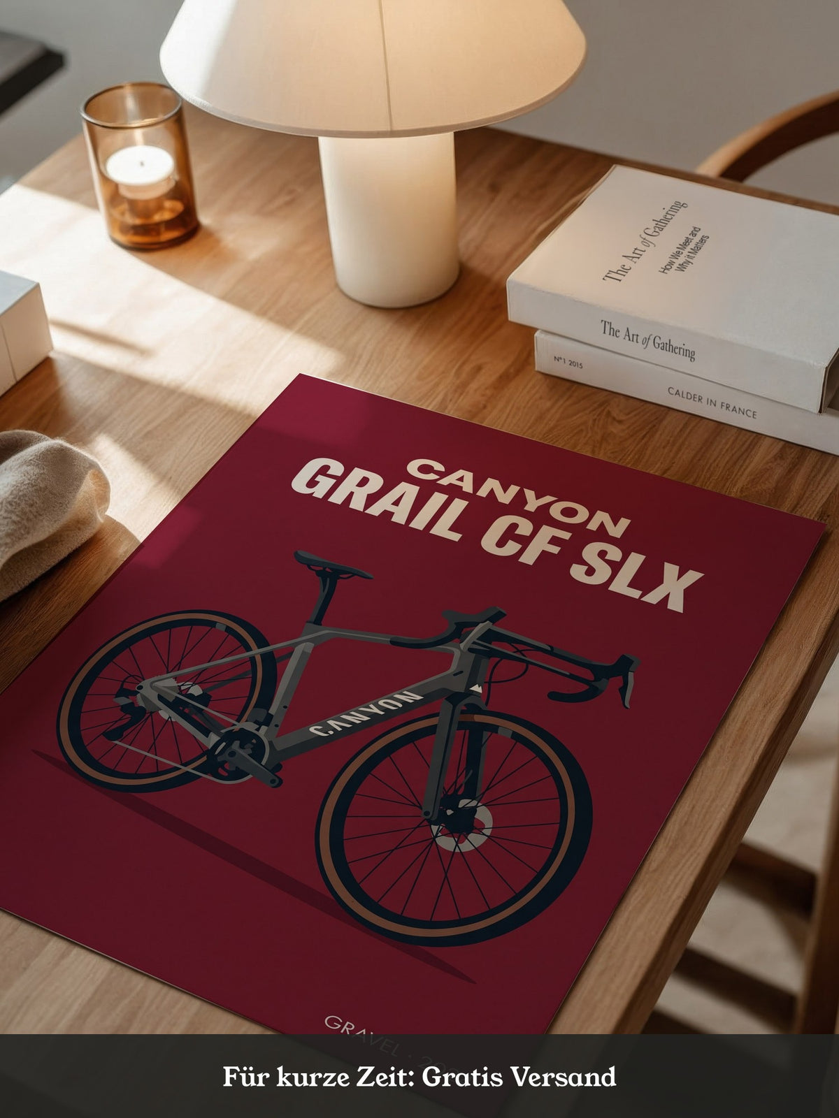 Gravel Bike Rot Grafik