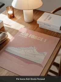 Sneaker Weiß Seitenansicht Retro