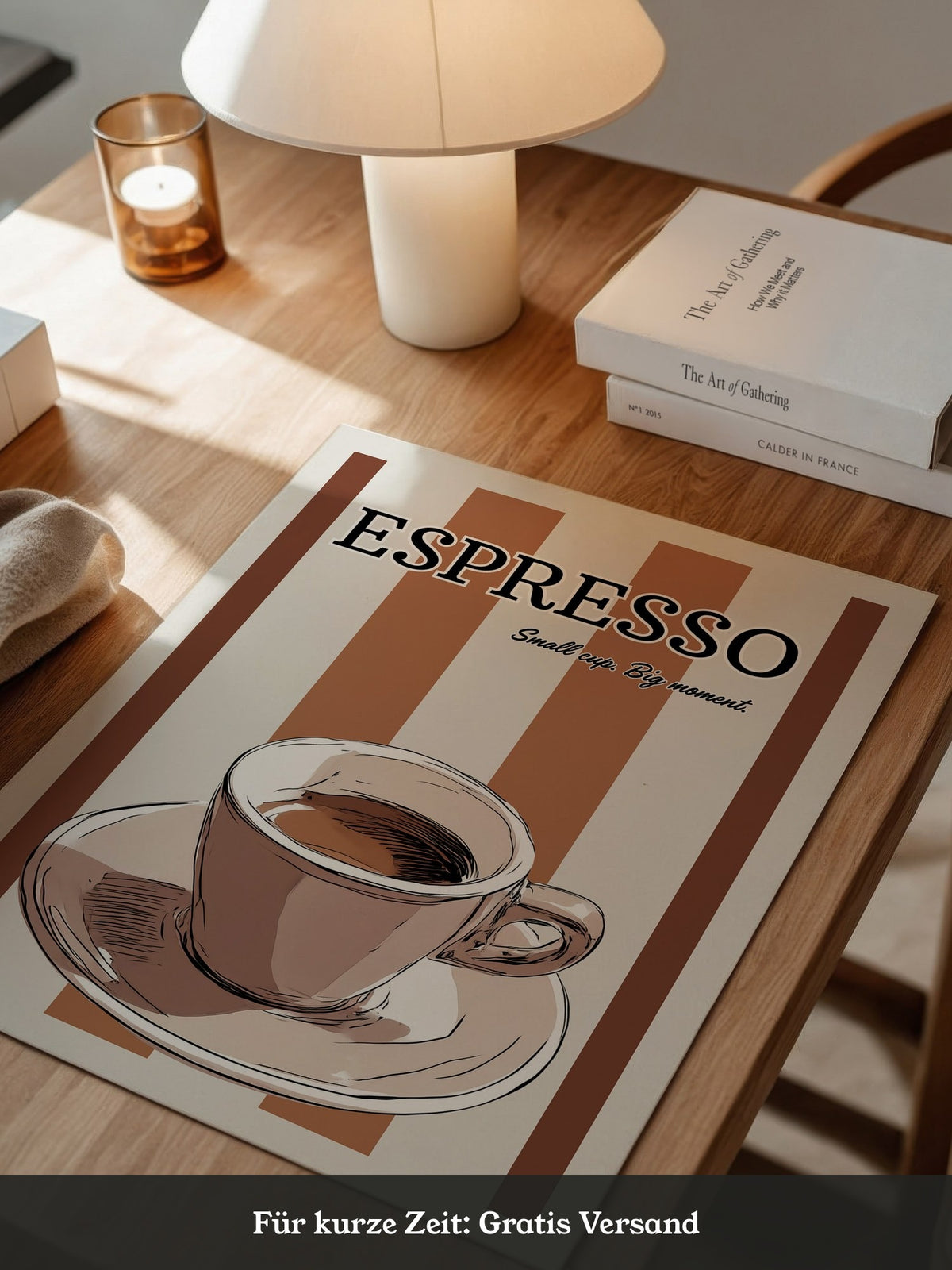 Espresso Tasse Retro Stil