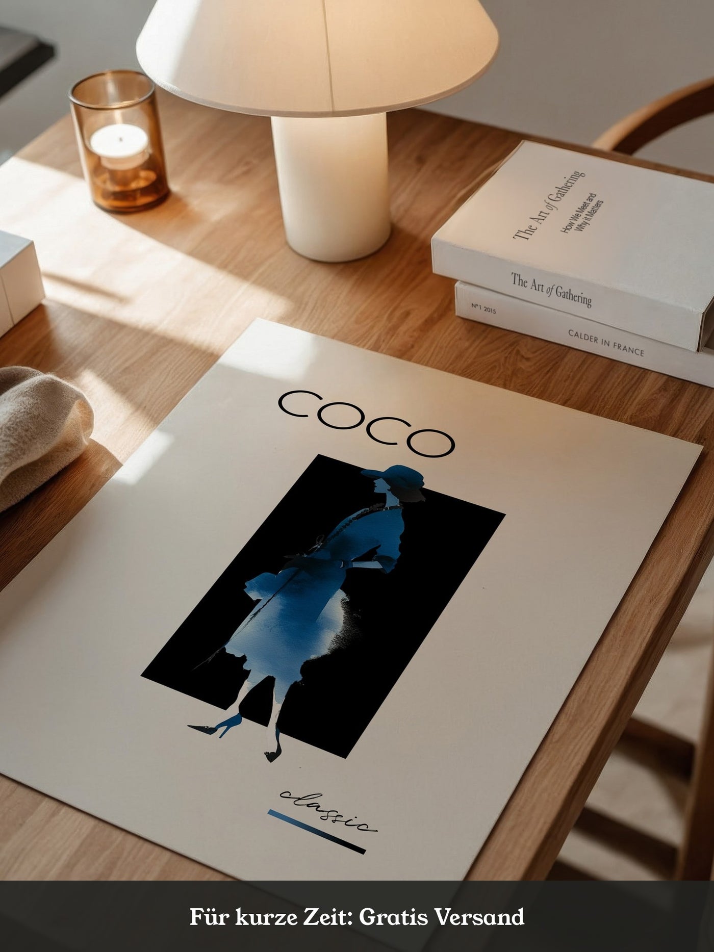 Coco Silhouette Blau