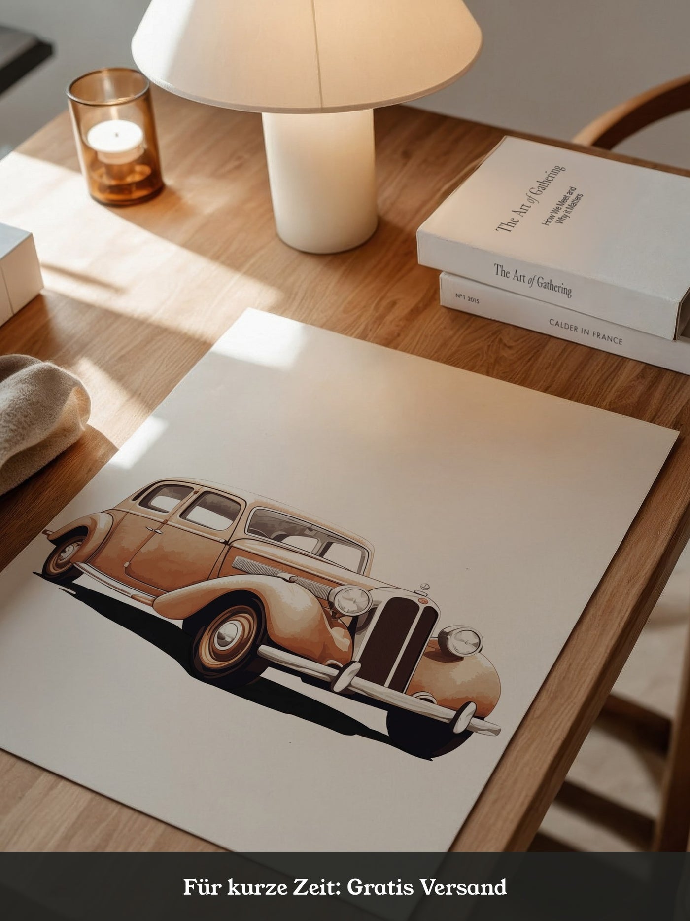Oldtimer Beige Illustration