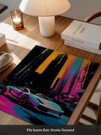 Sportwagen Neon Stadtfarben