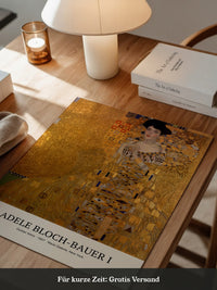 Goldenes Porträt Mosaik Muster