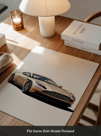 Luxusauto Zeichnung elegant