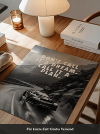 Porsche Kurve Schwarzweiß Dynamik