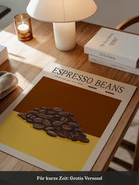 Espressobohnen Retro Look