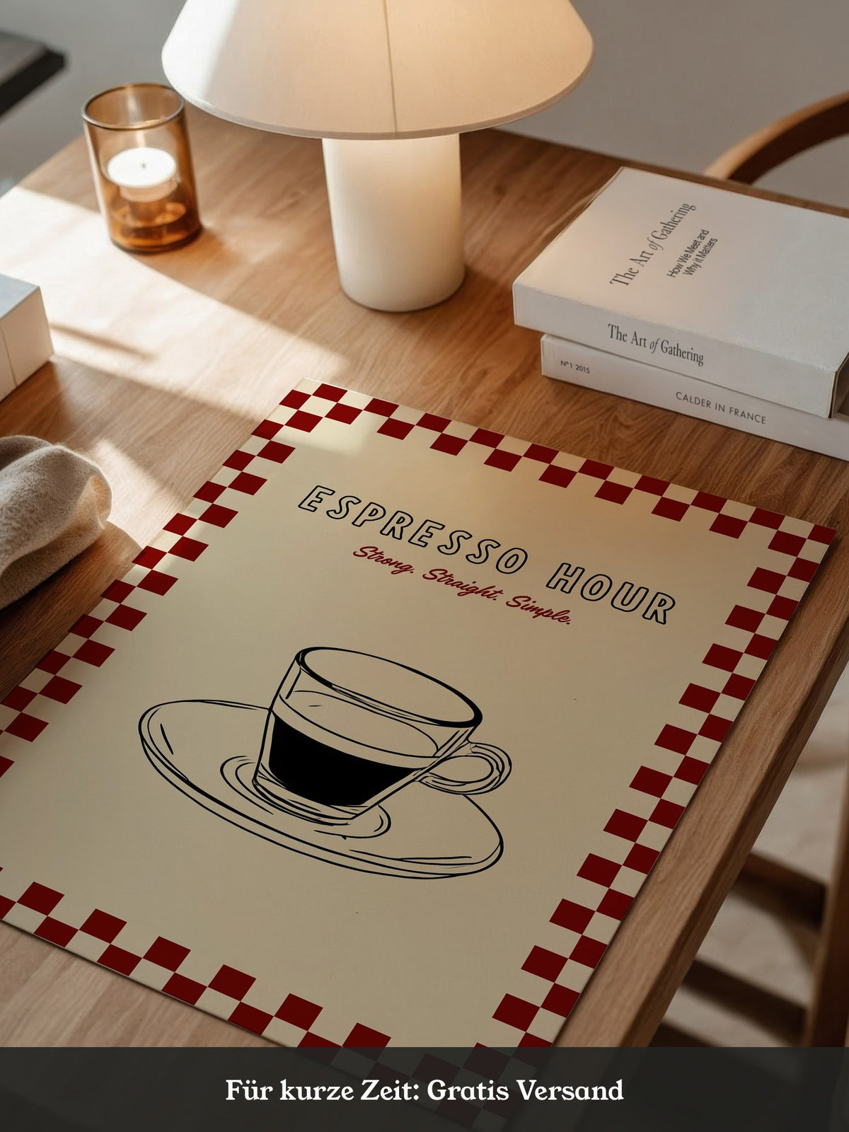 Espresso Tasse Retro Design