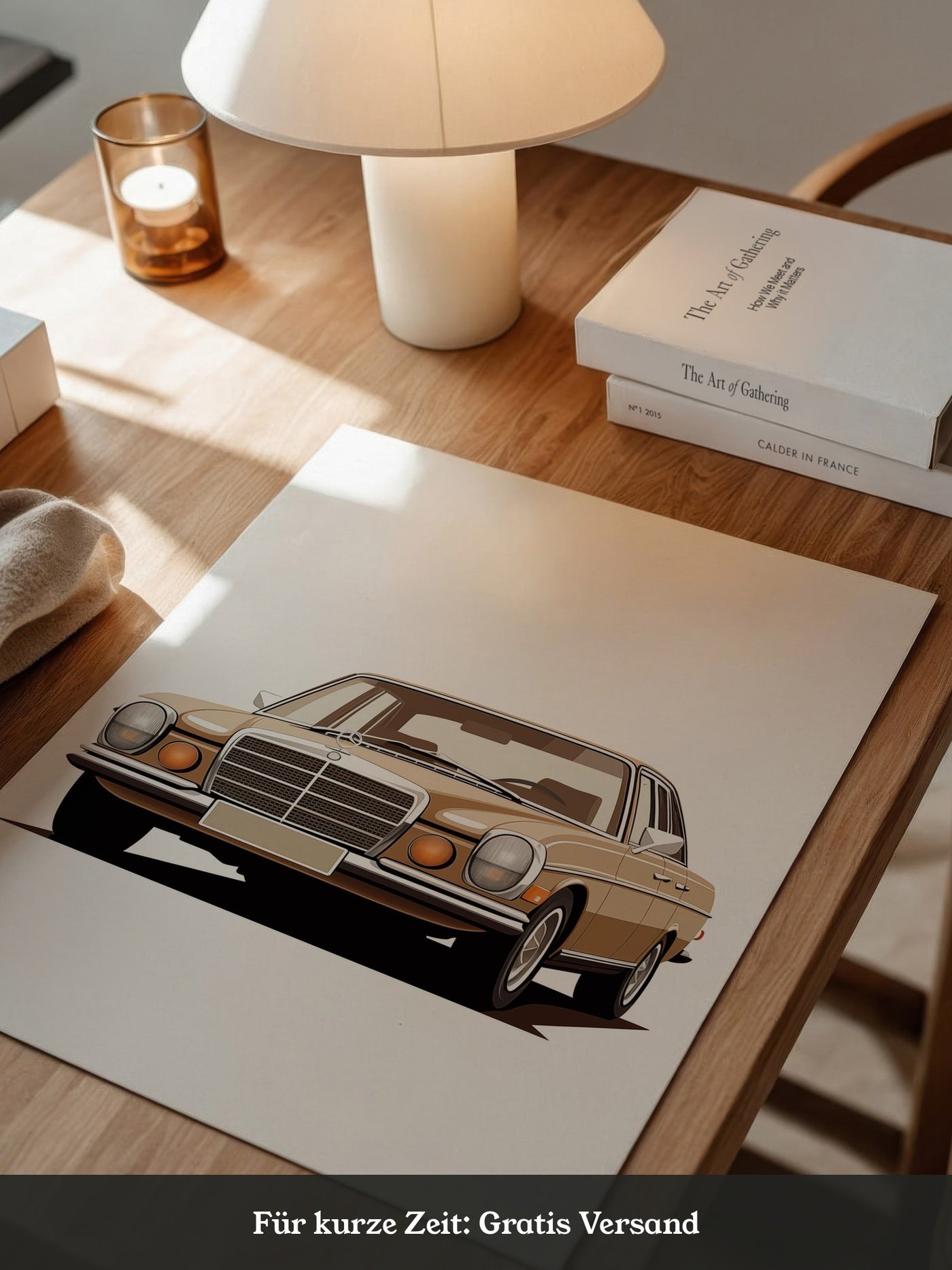 Klassischer Oldtimer Braun