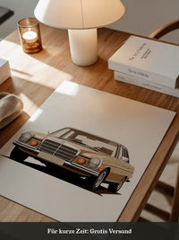 Klassischer Oldtimer Braun