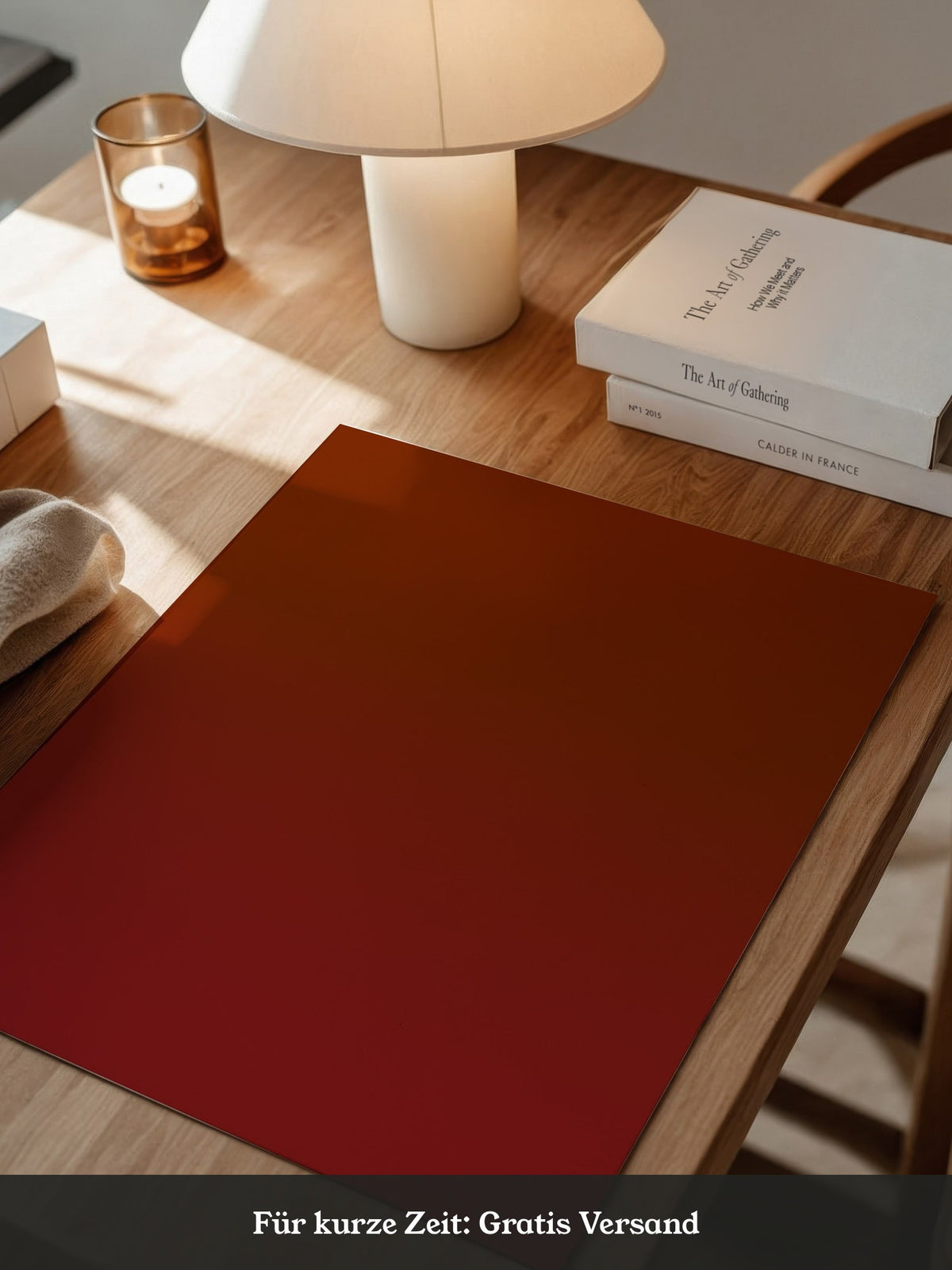 Verlauf Braun Rot Pastell