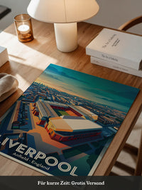 Anfield Stadium Sonnenuntergang