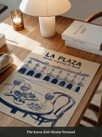 La Plaza Aperitivo Illustration