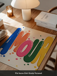Bunte Pop-Art Liebe
