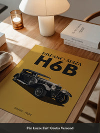 Hispano Suiza Oldtimer Vintage Design