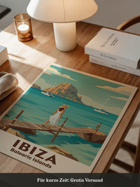 Ibiza Strand Sommerstil Retro