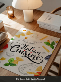 Italienische Zutaten Collage