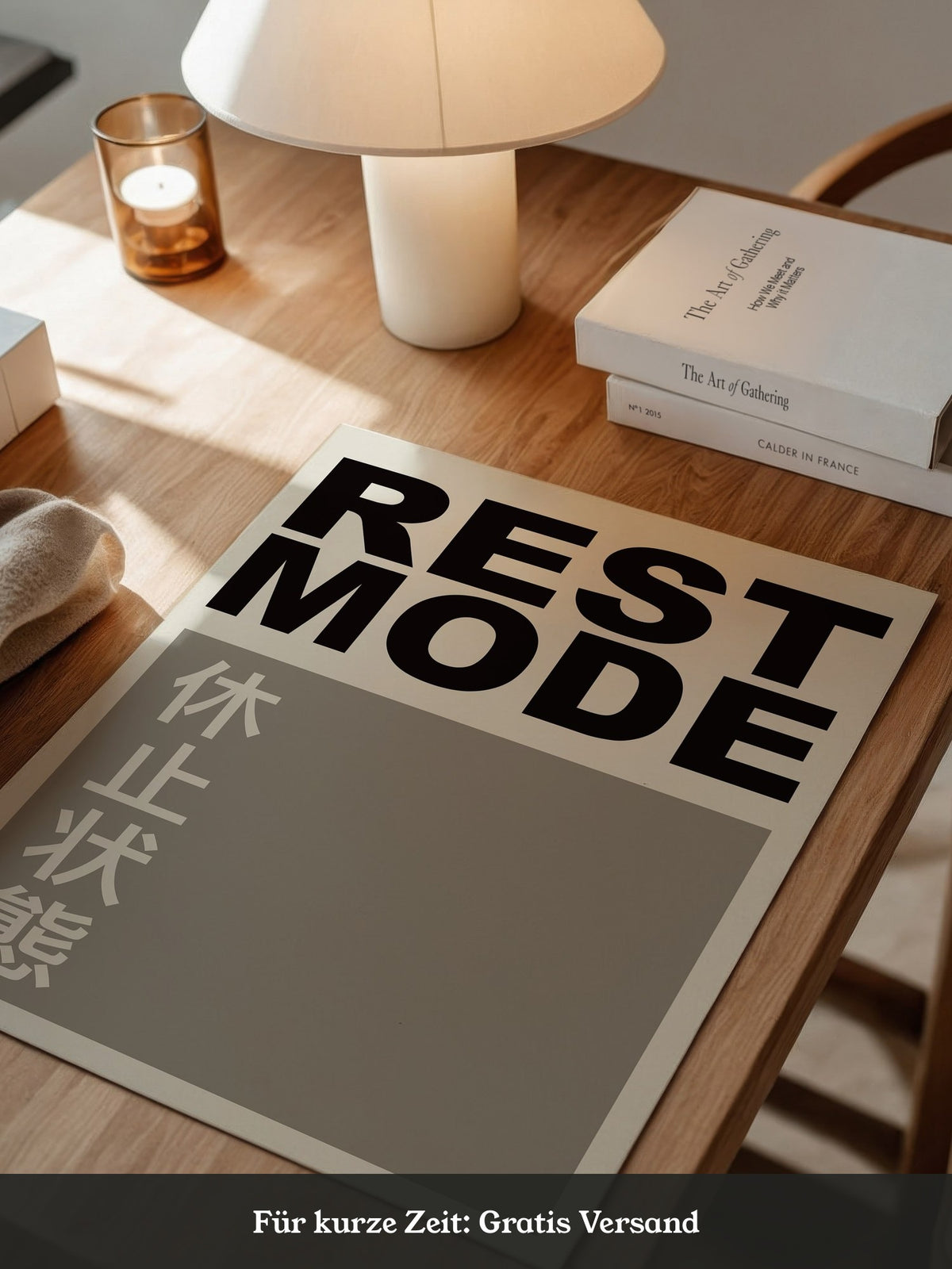 REST MODE minimalistisch