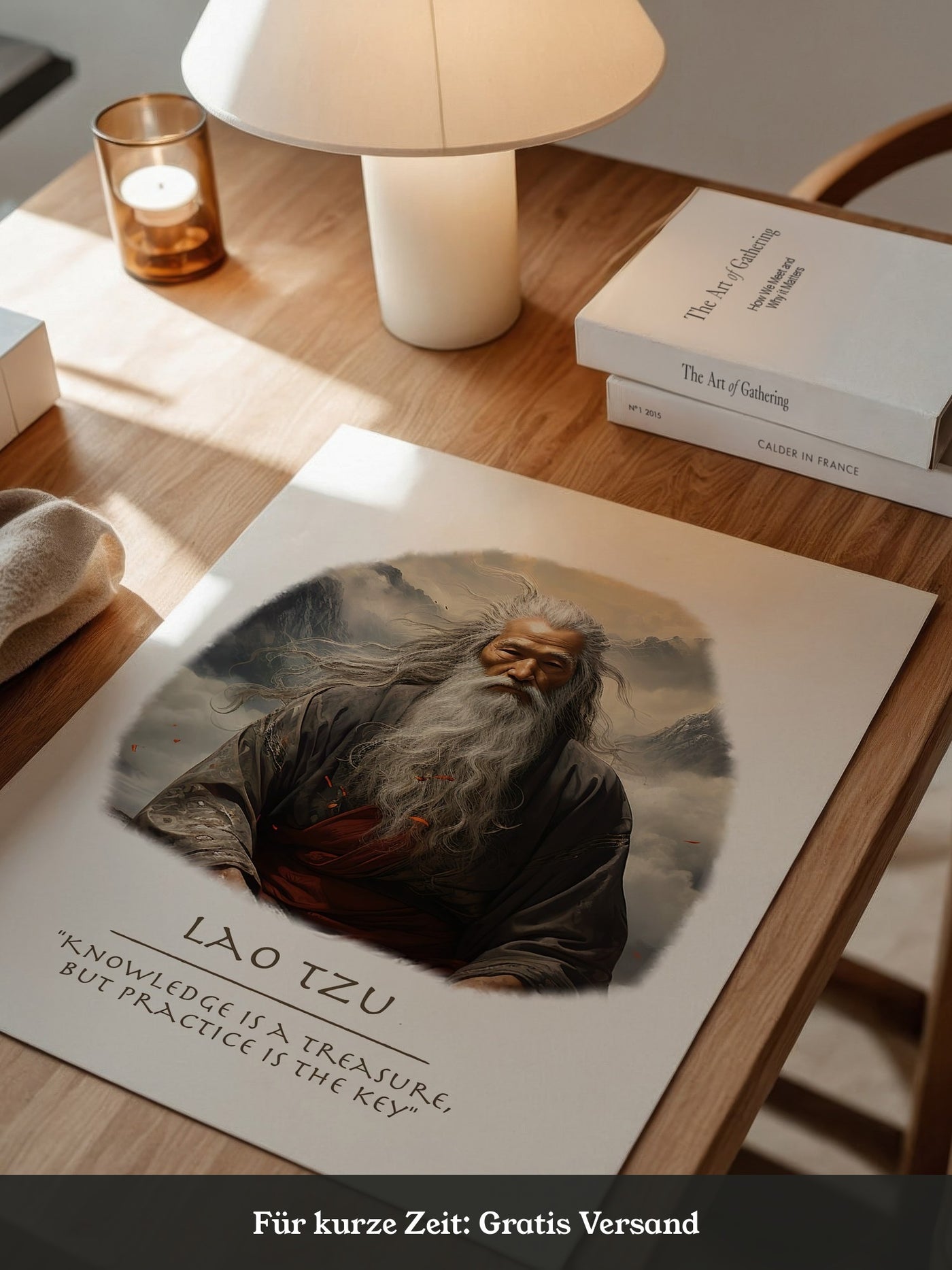 Weiser Alter mit Langem Bart