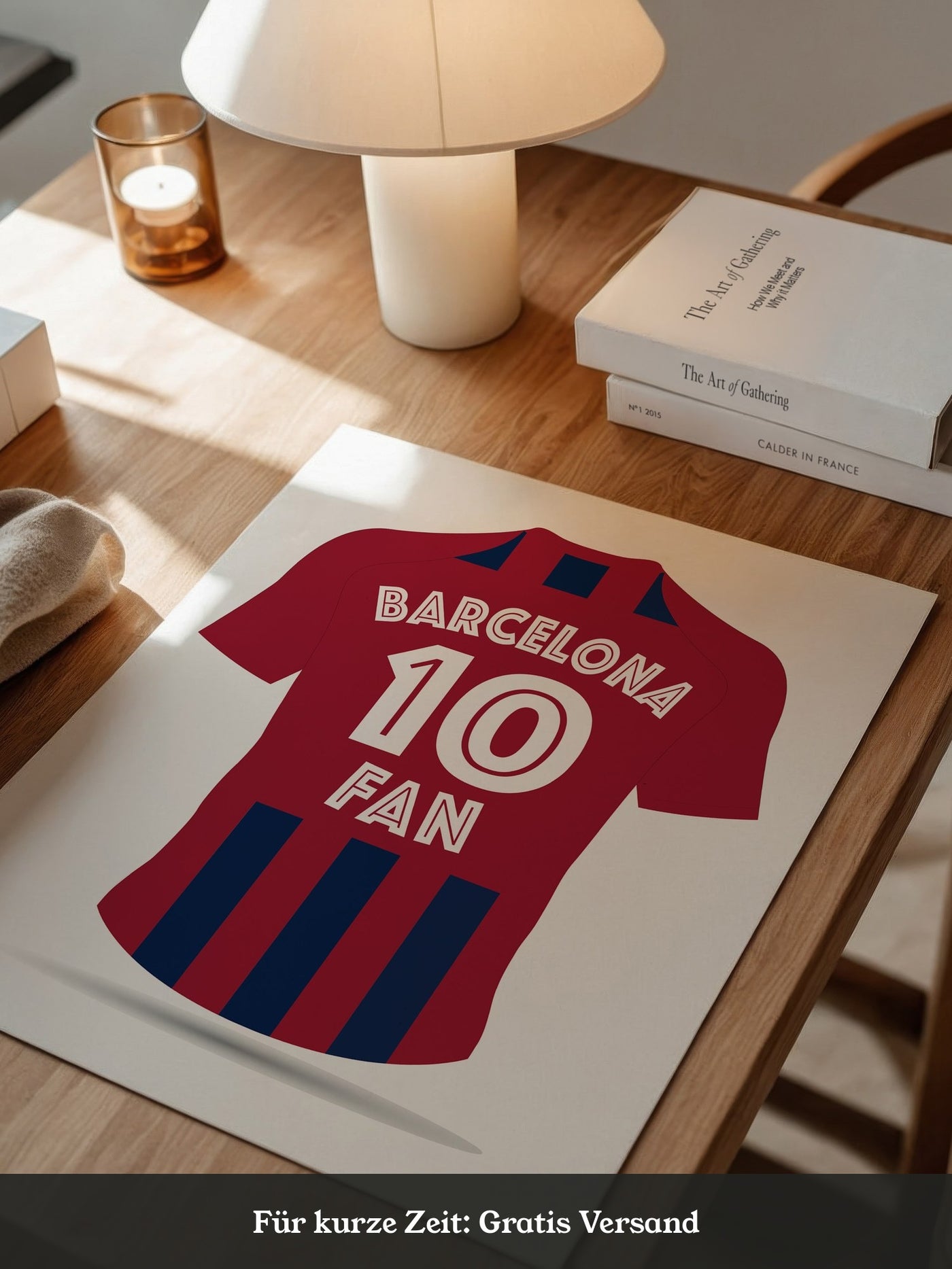 Barcelona Trikot Rot Blau