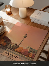 Fernsehturm Berlin Herbstfarben