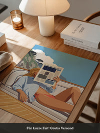 Segelboot Urlaubsfeeling Illustration