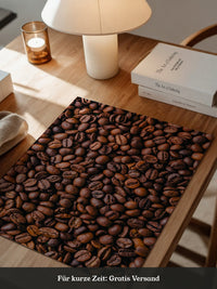 Kaffeebohnen Nahaufnahme
