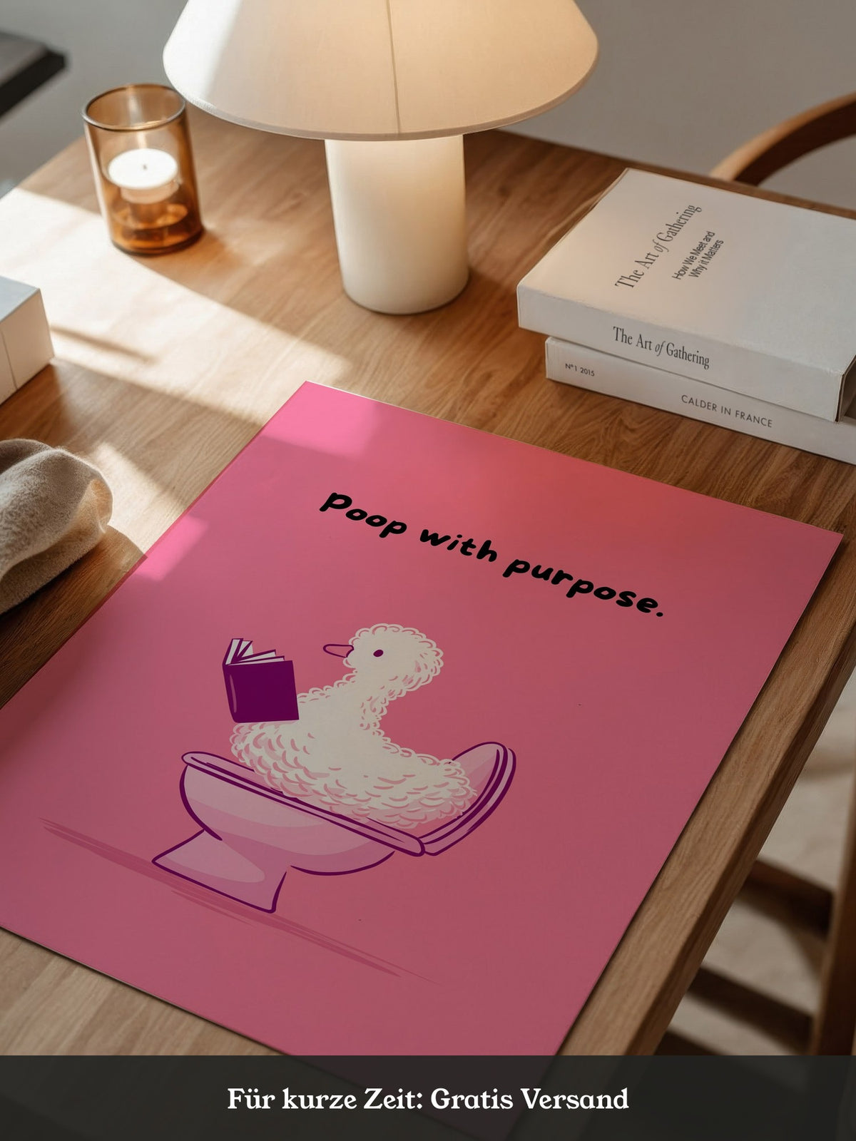 Ente Toilette Humor rosa