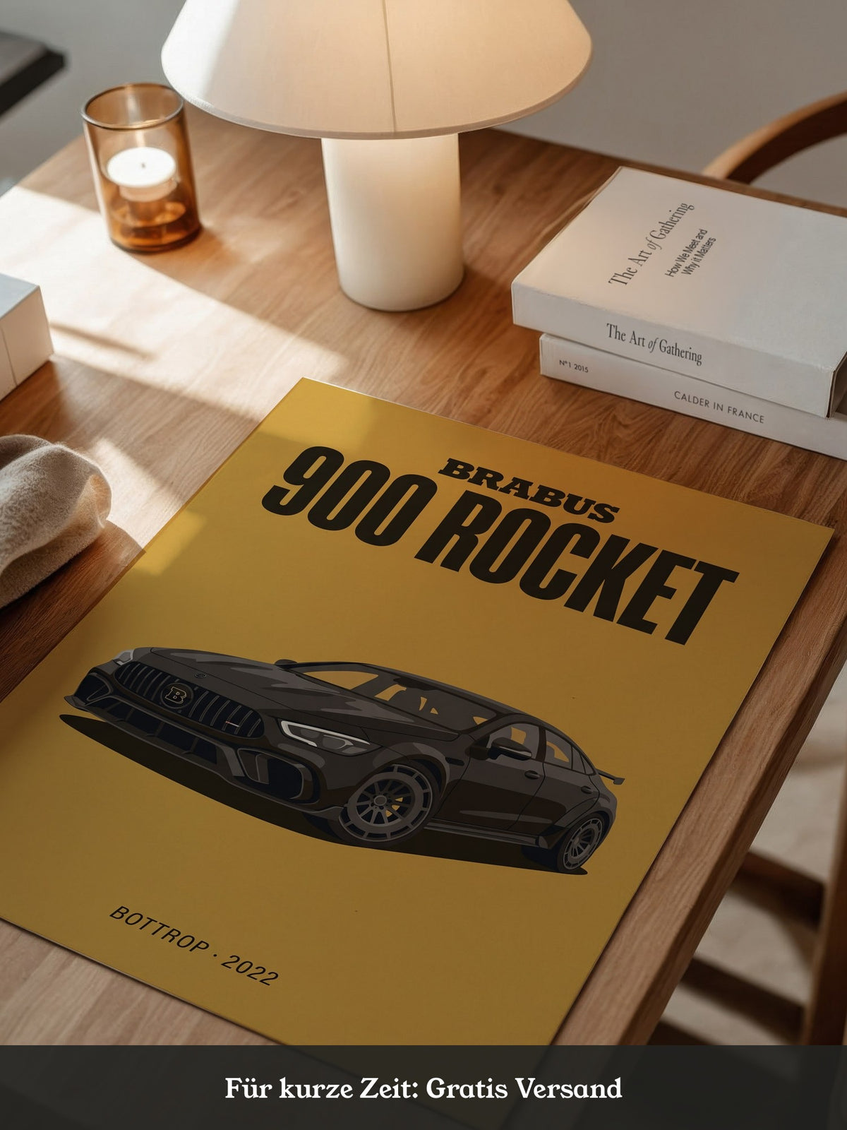 Brabus 900 Rocket Grafik schwarz