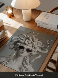 Medusa Skulptur Chic Sonnenbrille