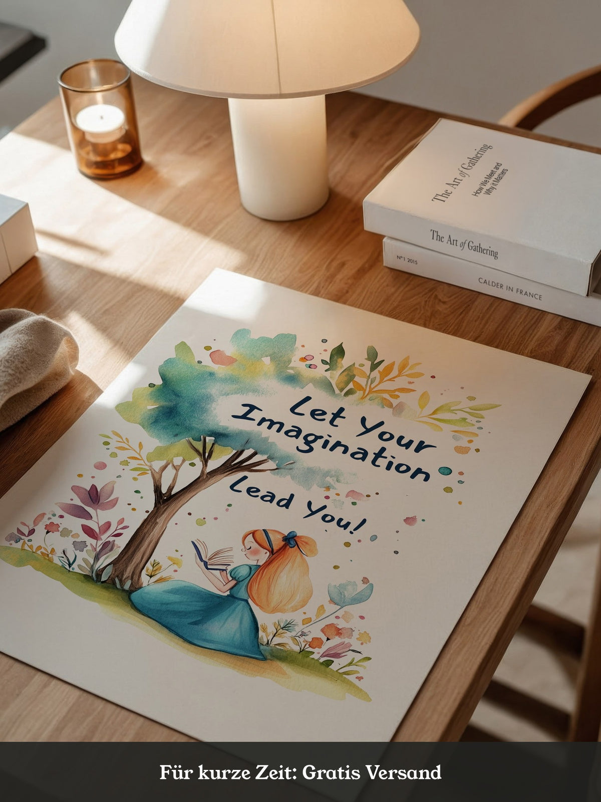 Mädchen Buch Aquarellträume