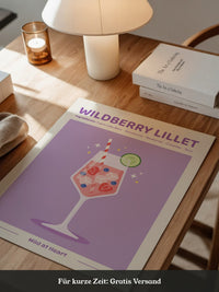 Wildberry Drink Pastellfarben