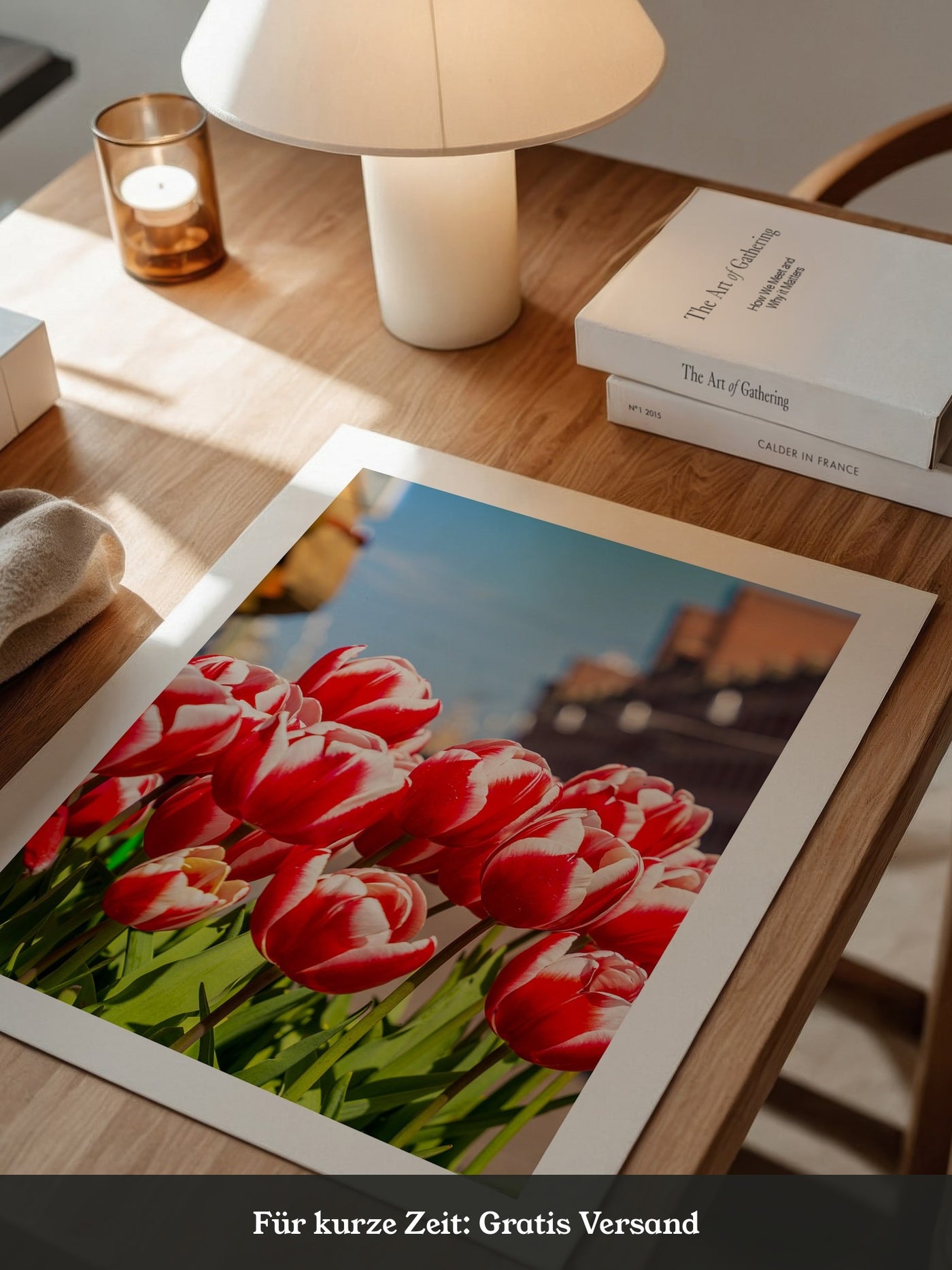 Tulpen frühlingshaft Straße