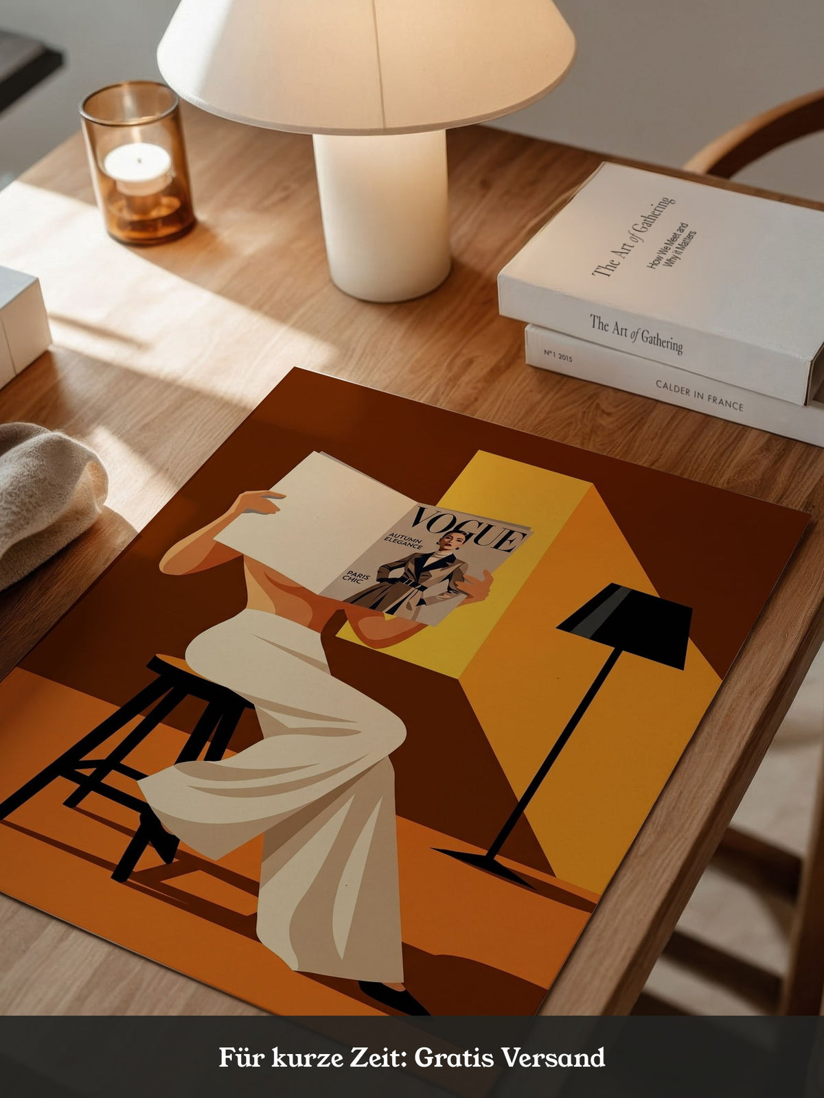 Magazin Leserin Fashion Illustration