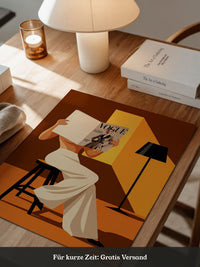 Magazin Leserin Fashion Illustration