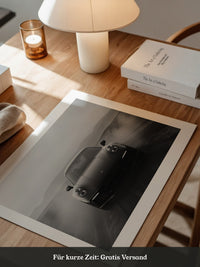 Porsche 911 Frontalansicht Rauchig