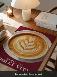 Cappuccino Latte Art Herz