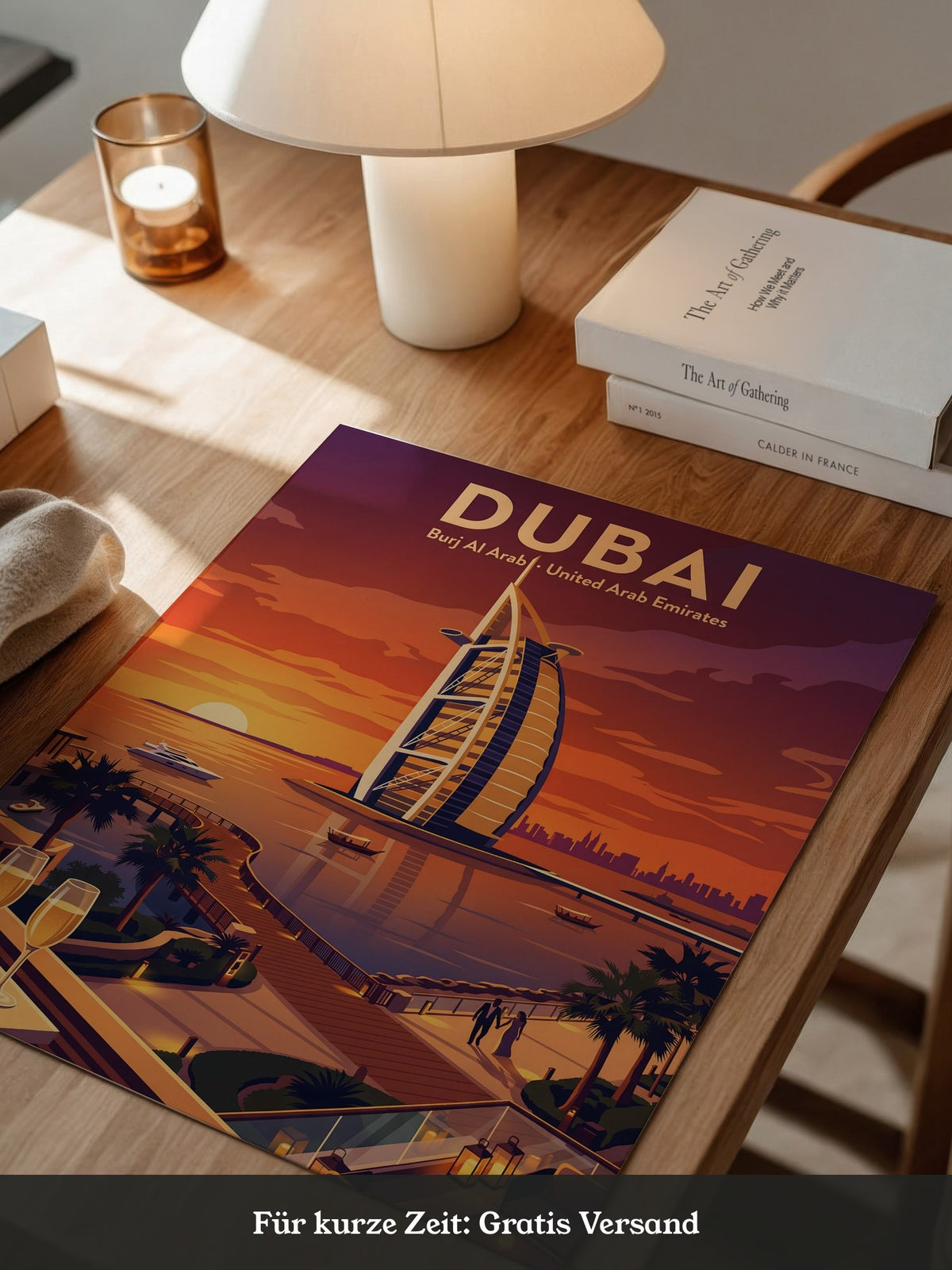 Burj Al Arab Sonnenuntergang