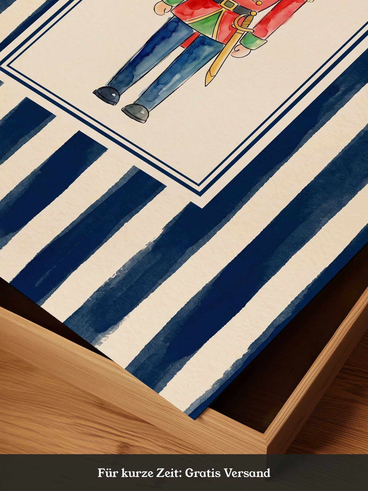 Nussknacker Illustration klassisch