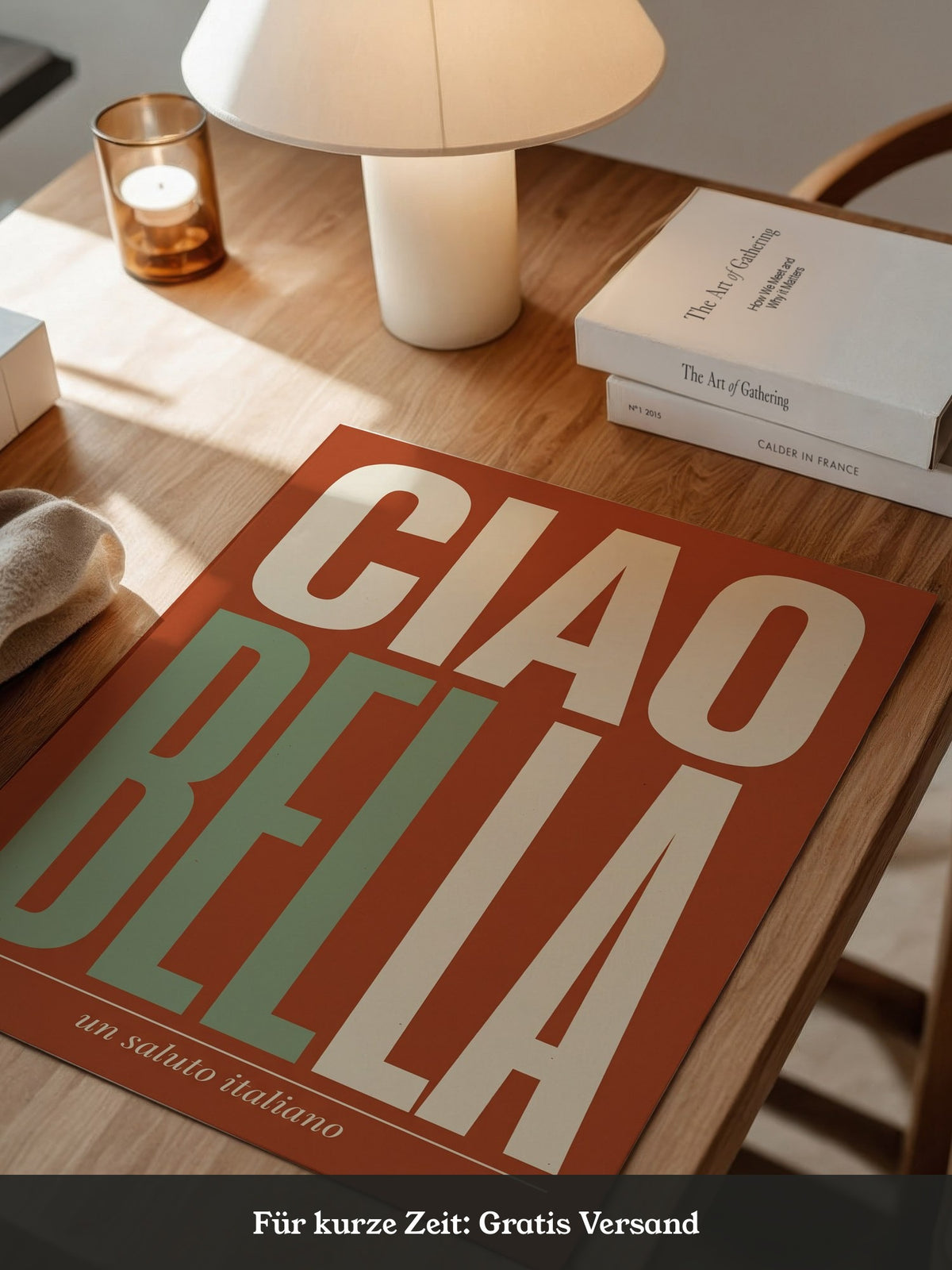 Italienischer Gruß Retro-Chic