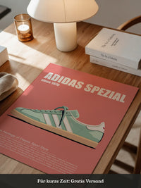 Sneaker Retro Stil Pastell
