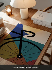 Fahrrad Abstrakt Formenspiel
