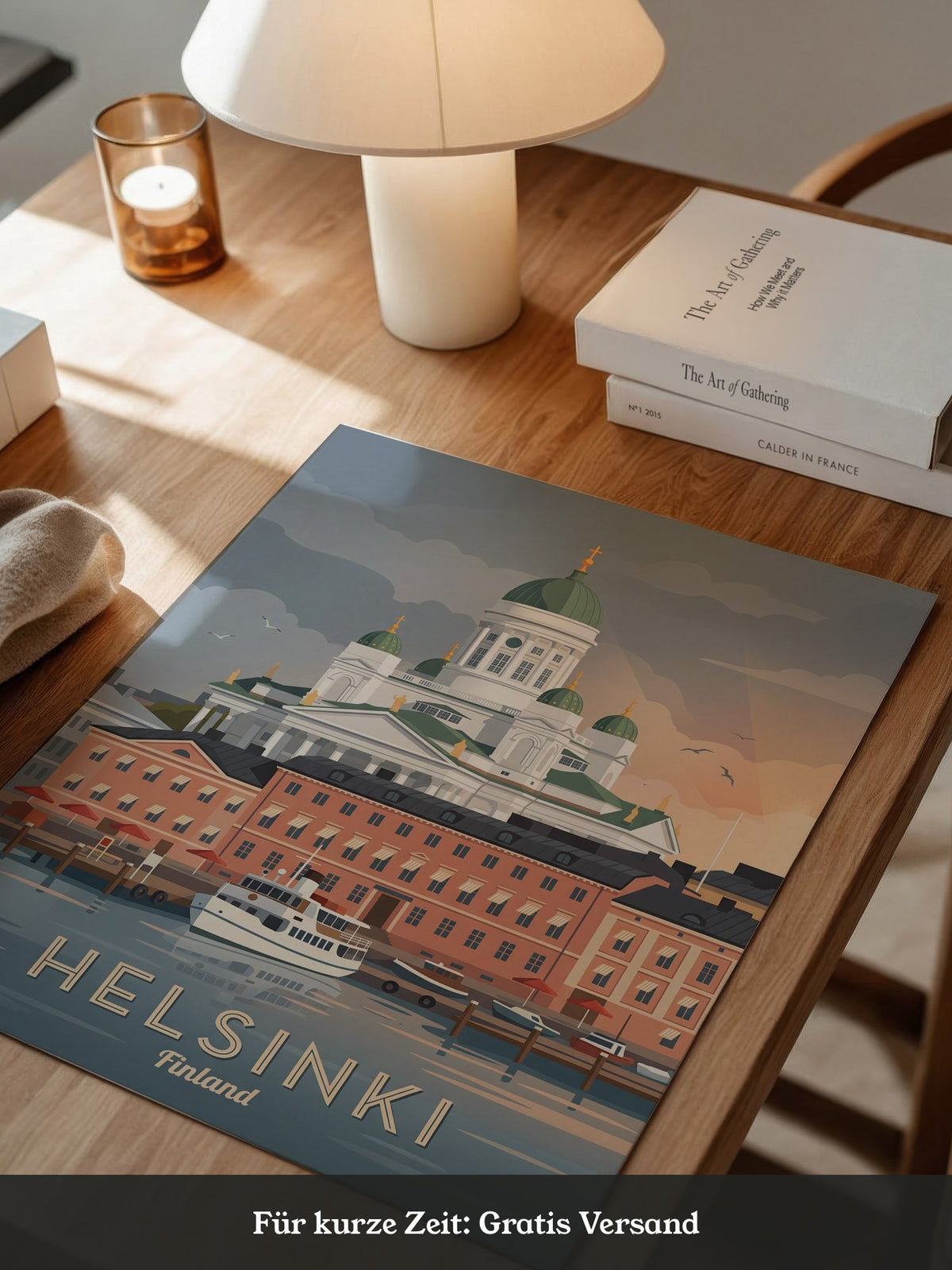 Helsinki Dom Sonnenuntergang