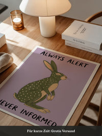 Hase Grün Illustration