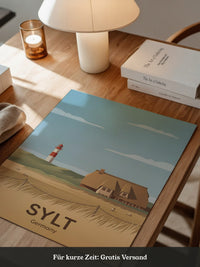 Sylt Leuchtturm Küstenlandschaft