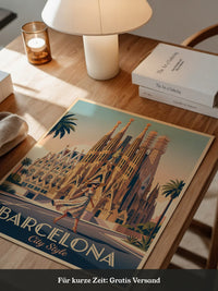 Barcelona Retro Architektur